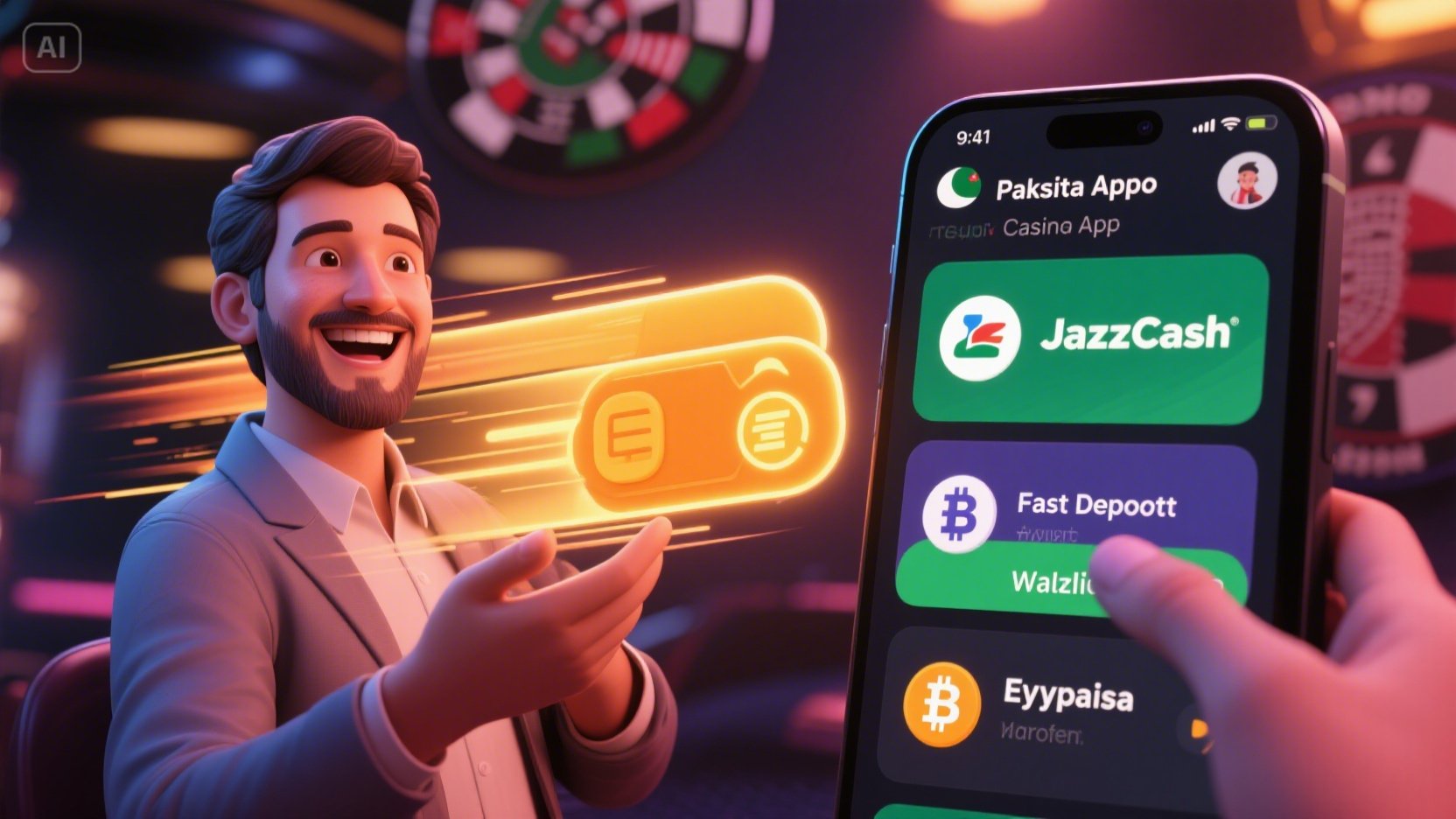 Pak804Deposit in PKR and receive a 200% instant bonus! Pakistani players can experience fair gaming, local support, and quick JazzCash withdrawals anytime.